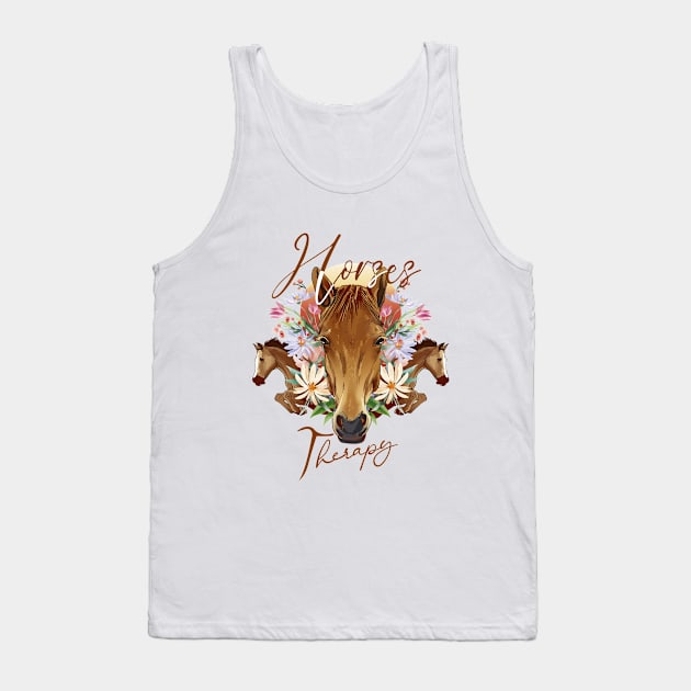 Stunning Horse Tank Top by ArtRoute02